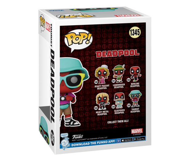 Funko POP Marvel: Deadpool - Tourist - 1228637 - zdjęcie 4